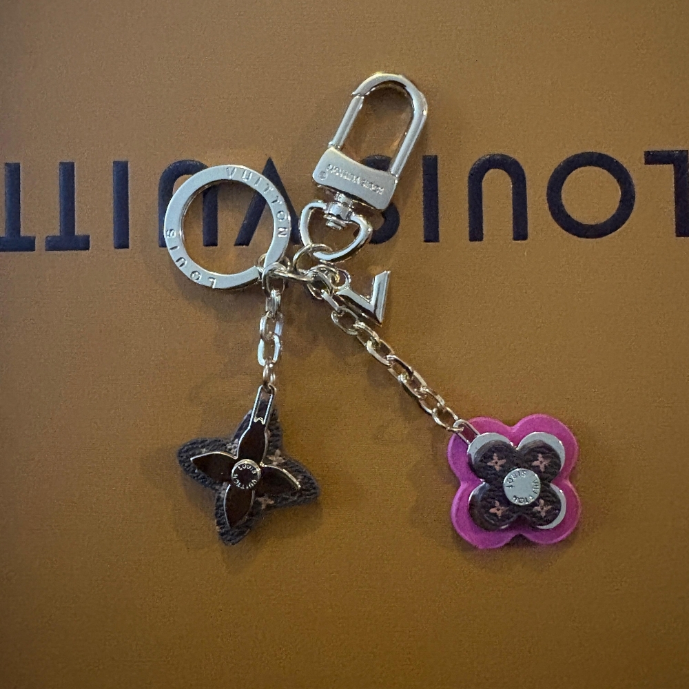Louis Vuitton Blooming Flowers Bag Charm and Key Holder